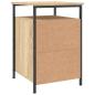 Preview: Nachttisch Sonoma-Eiche 40x42x60 cm Holzwerkstoff