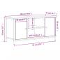 Preview: TV-Schrank Braun Eichen-Optik 100x40x50 cm Holzwerkstoff