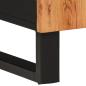 Preview: Badschrank 38x33x160 cm Massivholz Akazie