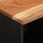 Preview: Badschrank 38x33x160 cm Massivholz Akazie