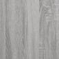 Preview: Nachttisch Grau Sonoma 44x45x58 cm Holzwerkstoff