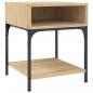 Preview: Nachttisch Sonoma-Eiche 40x41x50 cm Holzwerkstoff
