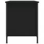 Preview: TV-Schrank Schwarz 80x40x50 cm Holzwerkstoff
