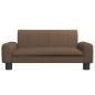 Preview: Hundebett Braun 70x45x30 cm Stoff