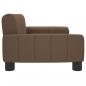 Preview: Hundebett Braun 70x45x30 cm Stoff