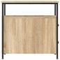 Preview: Nachttisch Sonoma-Eiche 30x60x60 cm Holzwerkstoff