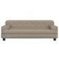 Preview: Hundebett Cappuccino-Braun 90x53x30 cm Kunstleder