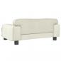 Preview: Hundebett Creme 70x45x30 cm Samt