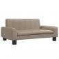 Preview: Hundebett Cappuccino-Braun 70x45x30 cm Kunstleder