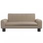 Preview: Hundebett Cappuccino-Braun 70x45x30 cm Kunstleder