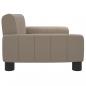 Preview: Hundebett Cappuccino-Braun 70x45x30 cm Kunstleder