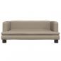 Preview: Hundebett Cappuccino-Braun 80x45x30 cm Kunstleder