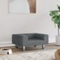 Preview: Hundebett Dunkelgrau 50x40x26,5 cm Samt