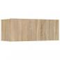 Preview: TV-Schränke 4 Stk. Sonoma-Eiche 80x30x30 cm Holzwerkstoff