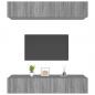 Preview: TV-Schränke 4 Stk. Grau Sonoma 80x30x30 cm Holzwerkstoff