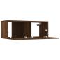 Preview: TV-Schränke 4 Stk. Braun Eichen-Optik 80x30x30 cm Holzwerkstoff