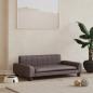 Preview: ARDEBO.de - Hundebett Braun 90x53x30 cm Kunstleder