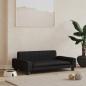 Preview: ARDEBO.de - Hundebett Schwarz 90x53x30 cm Kunstleder
