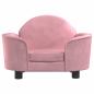 Preview: Hundebett Rosa 66x40x45 cm Samt