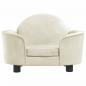 Preview: Hundebett Creme 66x40x45 cm Samt