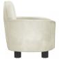 Preview: Hundebett Creme 66x40x45 cm Samt