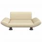 Preview: Hundebett Creme 70x45x28 cm Stoff