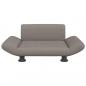 Preview: Hundebett Taupe 70x45x28 cm Stoff
