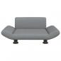 Preview: Hundebett Hellgrau 70x45x28 cm Stoff