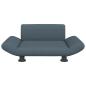 Preview: Hundebett Dunkelgrau 70x45x28 cm Stoff