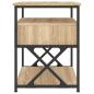 Preview: Nachttisch Sonoma-Eiche 40x42x55 cm Holzwerkstoff
