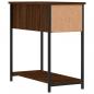 Preview: Nachttisch Braun Eichen-Optik 30x60x60 cm Holzwerkstoff