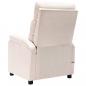 Preview: Massagesessel Creme Stoff