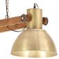 Preview: Hängelampe Industriestil 25 W Messing 109 cm E27