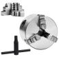 Preview: 3-Backen-Drehfutter Selbstzentrierend 80 mm Stahl 