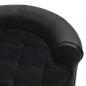 Preview: Hundesofa Schwarz 48x48x32 cm Plüsch und Kunstleder   