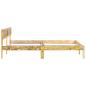 Preview: Massivholzbett Altholz 200x200 cm 