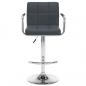 Preview: Barhocker 2 Stk. Grau Kunstleder 