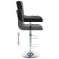 Preview: Barhocker 2 Stk. Schwarz Kunstleder 