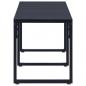 Preview: Gartenbank 180 cm PS-Platte Schwarz