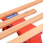 Preview:  Klappschlitten mit Rückenlehne 119 cm Holz  