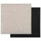 Preview: Teppichfliesen 20 Stk. 5 m² 50x50 cm Hellbeige