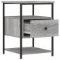 Preview: Nachttisch Grau Sonoma-Eiche 40x42x56 cm Holzwerkstoff
