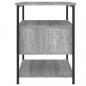 Preview: Nachttisch Grau Sonoma-Eiche 40x42x56 cm Holzwerkstoff