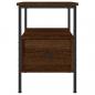 Preview: Nachttisch Braun Eichen-Optik 34x36x50 cm Holzwerkstoff
