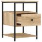 Preview: Nachttisch Sonoma-Eiche 40x42x56 cm Holzwerkstoff
