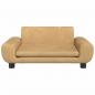 Preview: Hundebett Braun 70x45x33 cm Samt
