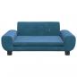Preview: Hundebett Blau 70x45x33 cm Samt