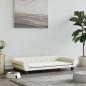 Preview: ARDEBO.de - Hundebett Creme 100x50x21 cm Samt