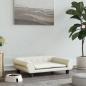 Preview: Hundebett Creme 70x48x22 cm Samt