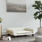 Preview: Hundebett Creme 70x48x22 cm Samt